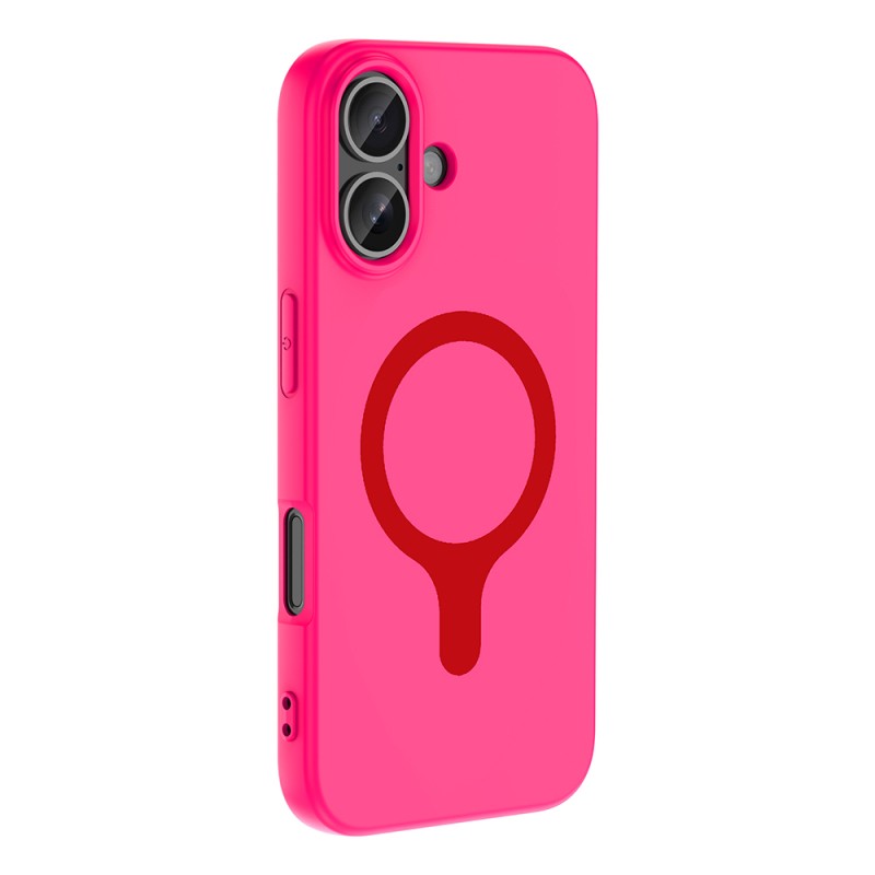 Apple iPhone 16 Kılıf M-Safe Şarj Özellikli Zore Aris Silikon Kapak - 6