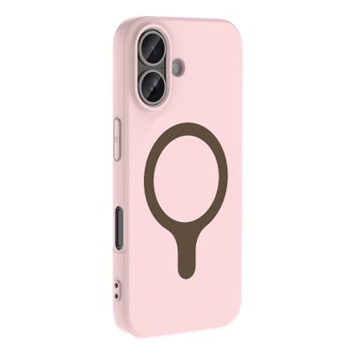 Apple iPhone 16 Kılıf M-Safe Şarj Özellikli Zore Aris Silikon Kapak - 8