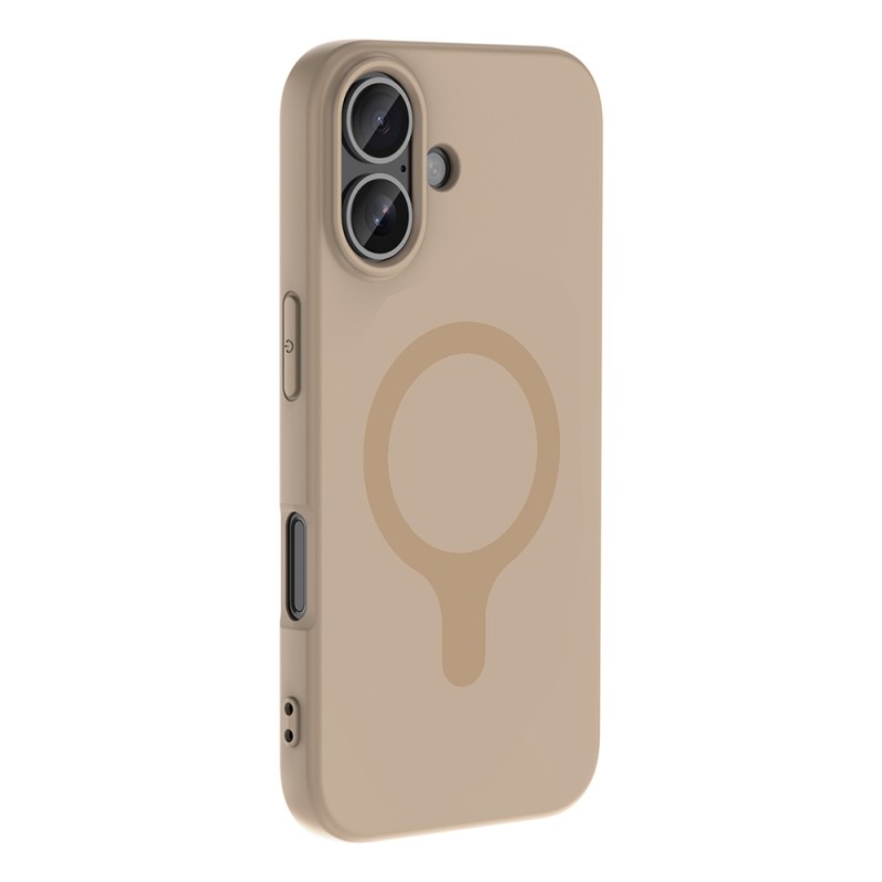 Apple iPhone 16 Kılıf M-Safe Şarj Özellikli Zore Aris Silikon Kapak - 11