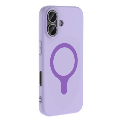 Apple iPhone 16 Kılıf M-Safe Şarj Özellikli Zore Aris Silikon Kapak - 14