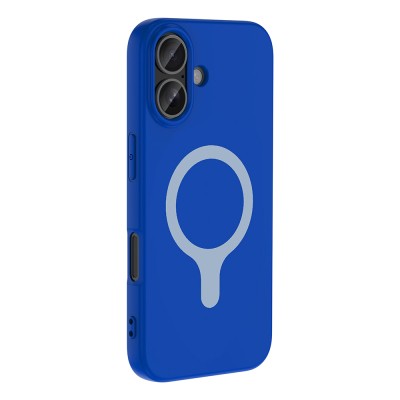 Apple iPhone 16 Kılıf M-Safe Şarj Özellikli Zore Aris Silikon Kapak - 21