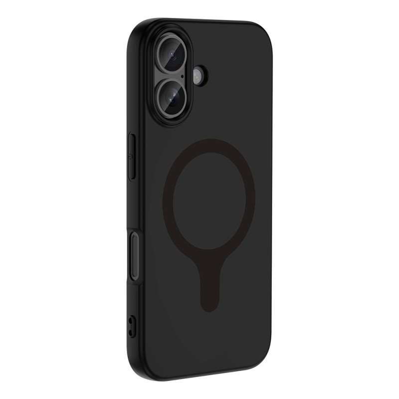 Apple iPhone 16 Kılıf M-Safe Şarj Özellikli Zore Aris Silikon Kapak - 27