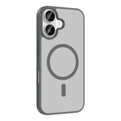 Apple iPhone 16 Kılıf M-safe Şarj Özellikli Zore Babet Kapak - 13