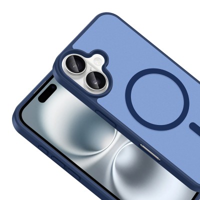 Apple iPhone 16 Kılıf M-safe Şarj Özellikli Zore Babet Kapak - 16