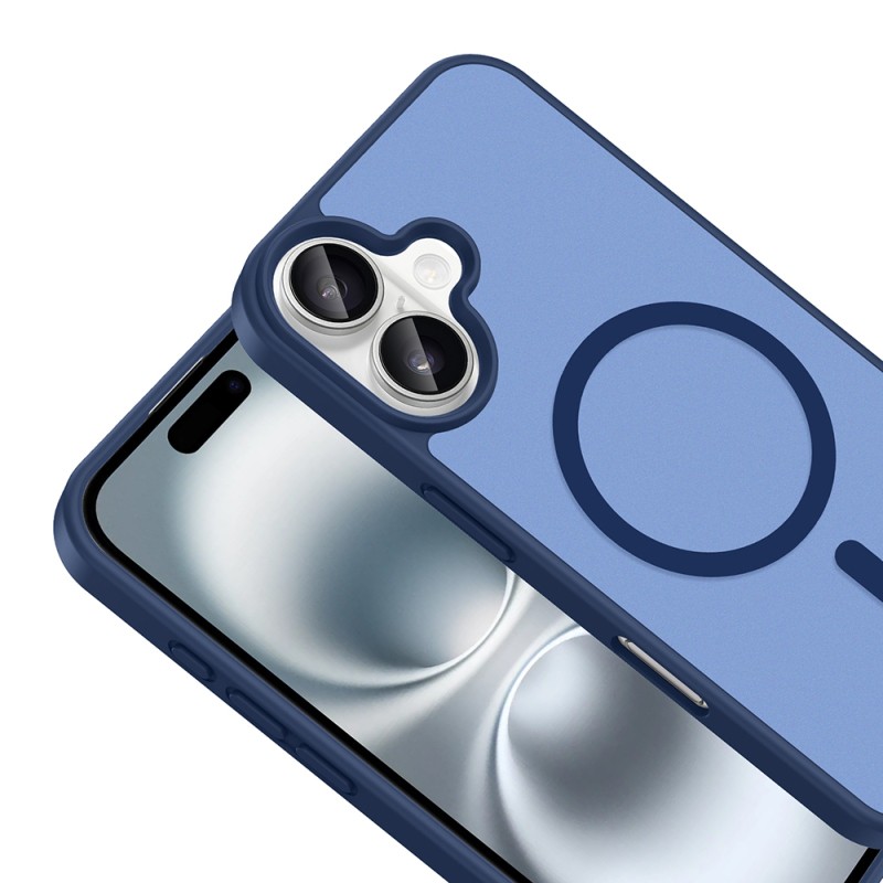 Apple iPhone 16 Kılıf M-safe Şarj Özellikli Zore Babet Kapak - 16