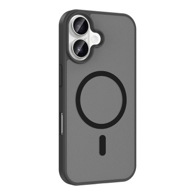 Apple iPhone 16 Kılıf M-safe Şarj Özellikli Zore Babet Kapak - 17
