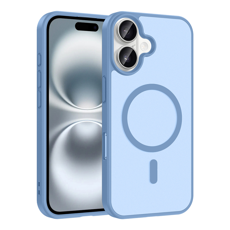 Apple iPhone 16 Kılıf M-safe Şarj Özellikli Zore Babet Kapak - 5