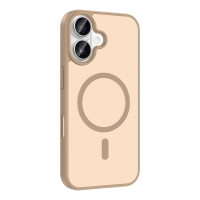 Apple iPhone 16 Kılıf M-safe Şarj Özellikli Zore Babet Kapak - 23