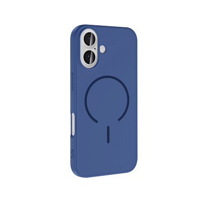 Apple iPhone 16 Kılıf M-safe Şarj Özellikli Zore Meta Kapak - 9