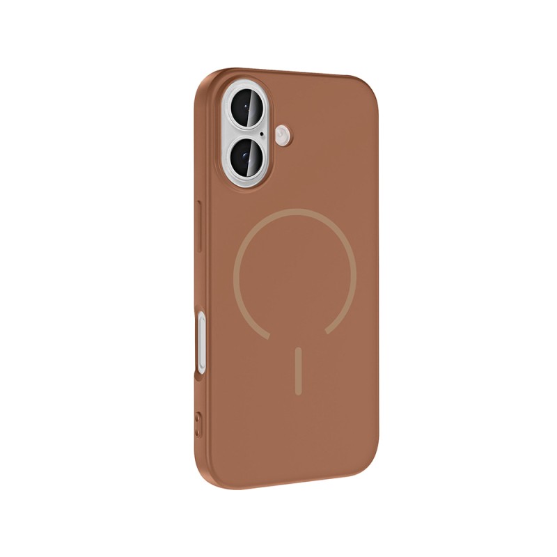 Apple iPhone 16 Kılıf M-safe Şarj Özellikli Zore Meta Kapak - 10