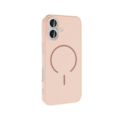 Apple iPhone 16 Kılıf M-safe Şarj Özellikli Zore Meta Kapak - 12