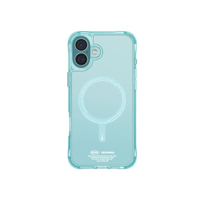 Apple iPhone 16 Kılıf M-safe Şarj Özellikli Şeffaf Airbag Tasarımlı Skinarma Saido Kapak - 11