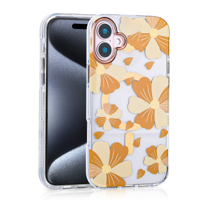 Apple iPhone 16 Kılıf M-safe Şarj Özellikli Zore Papat Kapak - Zore