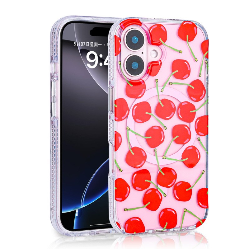 Apple iPhone 16 Kılıf M-safe Şarj Özellikli Zore Stilo Kapak - 1