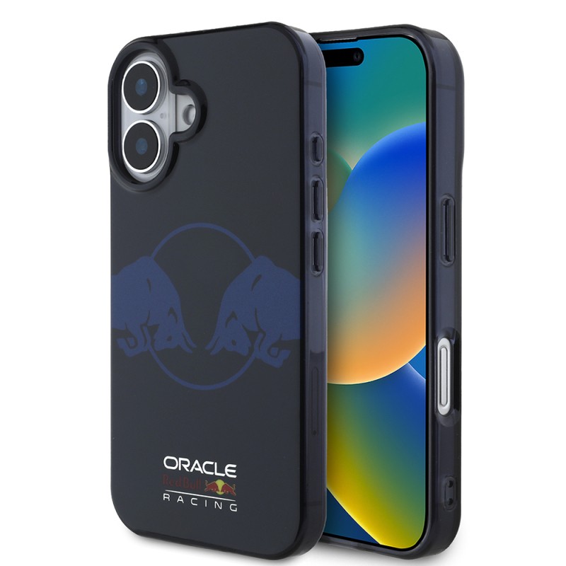 Apple iPhone 16 Kılıf Redbull Orjinal Lisanslı M-safe Şarj Özellikli IML Çift Boğa Baskılı Sert PC Kapak - 1