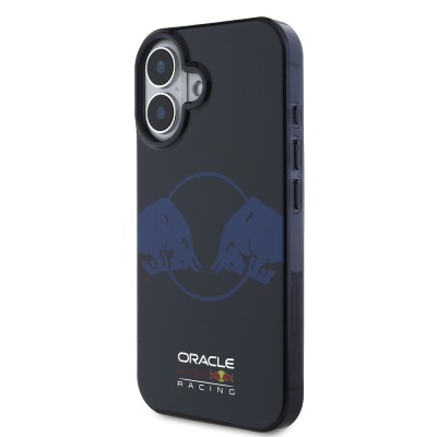 Apple iPhone 16 Kılıf Redbull Orjinal Lisanslı M-safe Şarj Özellikli IML Çift Boğa Baskılı Sert PC Kapak - 3