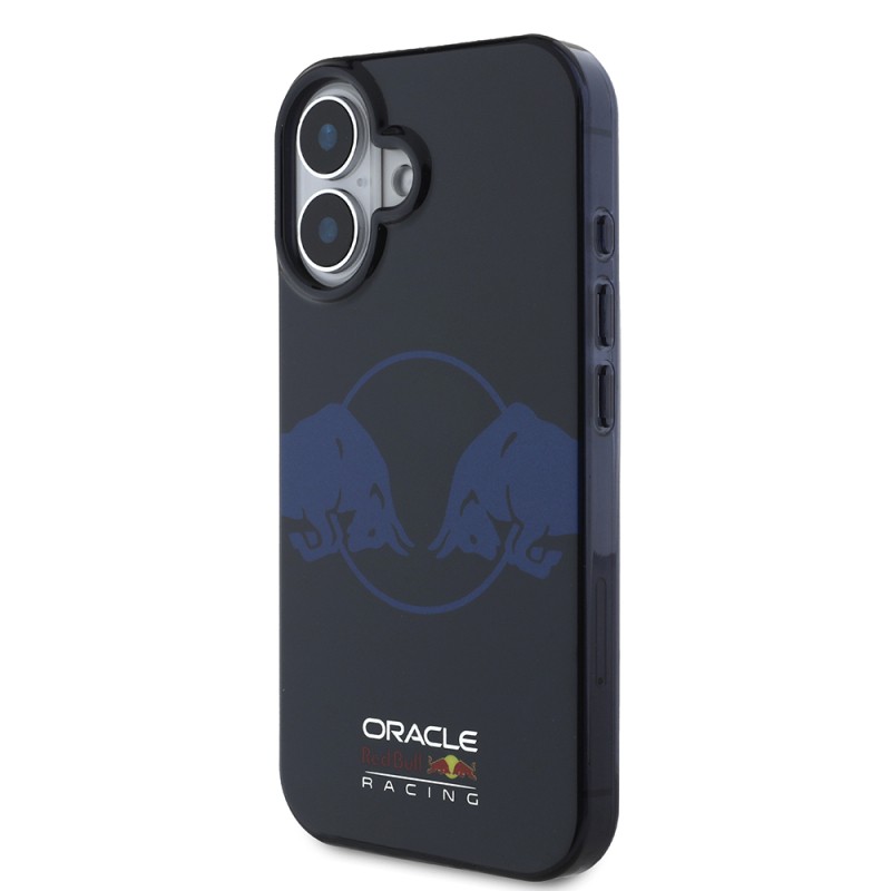 Apple iPhone 16 Kılıf Redbull Orjinal Lisanslı M-safe Şarj Özellikli IML Çift Boğa Baskılı Sert PC Kapak - 3