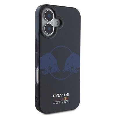 Apple iPhone 16 Kılıf Redbull Orjinal Lisanslı M-safe Şarj Özellikli IML Çift Boğa Baskılı Sert PC Kapak - 5