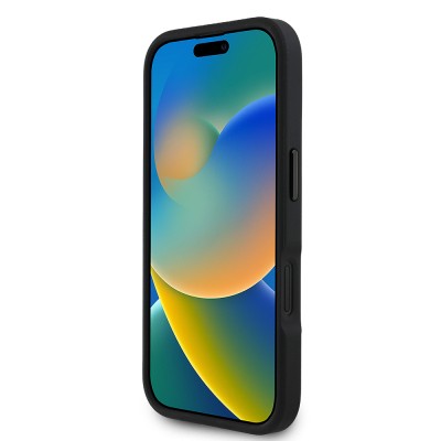 Apple iPhone 16 Kılıf Redbull Orjinal Lisanslı M-safe Şarj Özellikli Kırmızı Halka ve Logo Kabartmalı PU Deri Kapak - 7