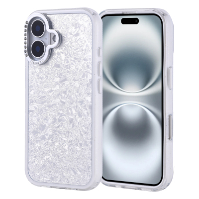 Apple iPhone 16 Kılıf Taşlı Tasarımlı Zore Kapi Kapak - Zore