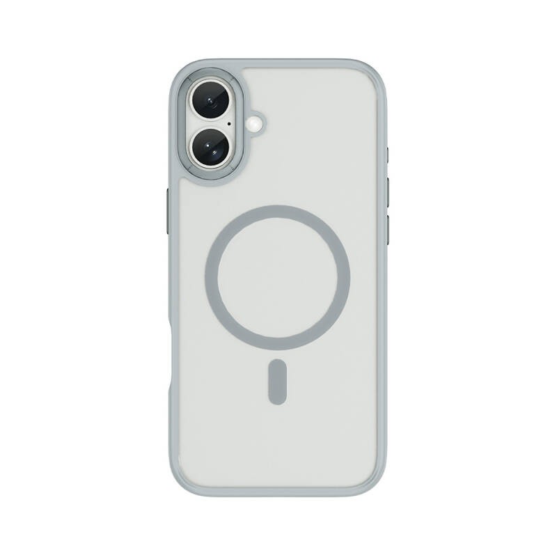 Apple iPhone 16 Kılıf Wiwu FGG-012 ArmorPro Serisi M-safe Şarj Özellikli Parmak İzi Bırakmayan Kılıf - 1