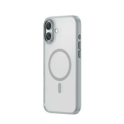 Apple iPhone 16 Kılıf Wiwu FGG-012 ArmorPro Serisi M-safe Şarj Özellikli Parmak İzi Bırakmayan Kılıf - 4