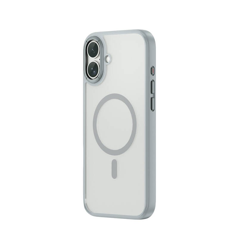 Apple iPhone 16 Kılıf Wiwu FGG-012 ArmorPro Serisi M-safe Şarj Özellikli Parmak İzi Bırakmayan Kılıf - 4