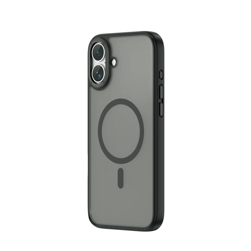 Apple iPhone 16 Kılıf Wiwu FGG-012 ArmorPro Serisi M-safe Şarj Özellikli Parmak İzi Bırakmayan Kılıf - 5