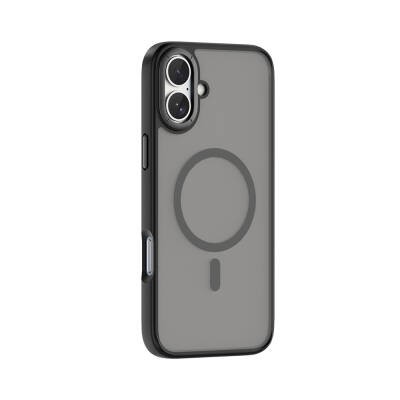 Apple iPhone 16 Kılıf Wiwu FGG-012 ArmorPro Serisi M-safe Şarj Özellikli Parmak İzi Bırakmayan Kılıf - 7