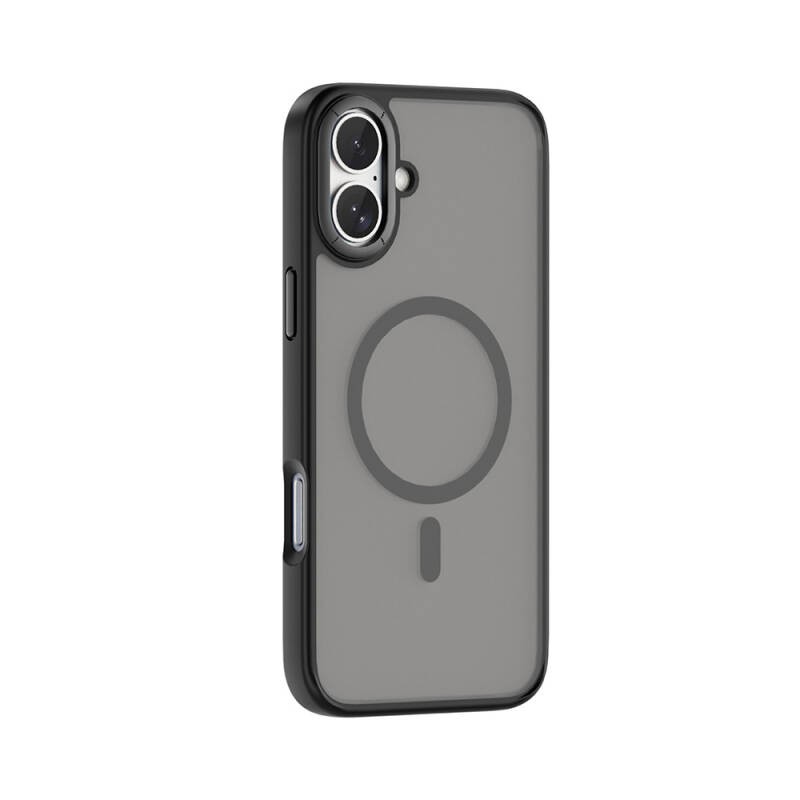 Apple iPhone 16 Kılıf Wiwu FGG-012 ArmorPro Serisi M-safe Şarj Özellikli Parmak İzi Bırakmayan Kılıf - 7