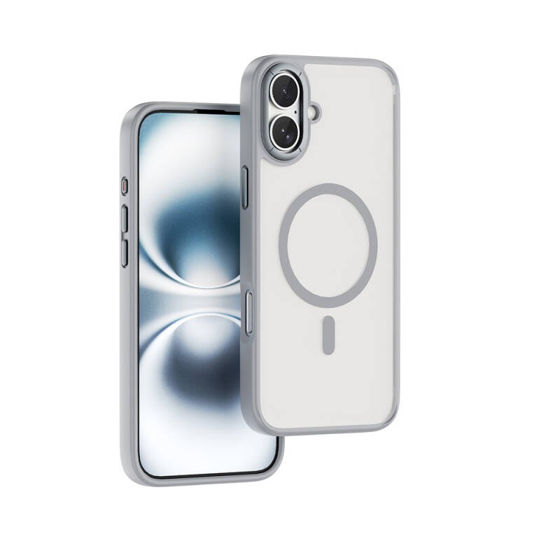 Apple iPhone 16 Kılıf Wiwu FGG-012 ArmorPro Serisi M-safe Şarj Özellikli Parmak İzi Bırakmayan Kılıf - 2