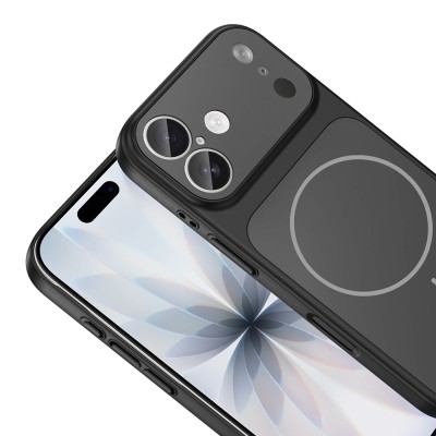 Apple iPhone 16 Kılıf Zore M-Safe Şarj Özellikli Kamera Korumalı Formen Kapak - 14