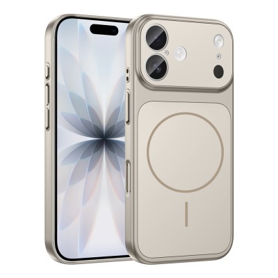 Apple iPhone 16 Kılıf Zore M-Safe Şarj Özellikli Kamera Korumalı Formen Kapak - 4