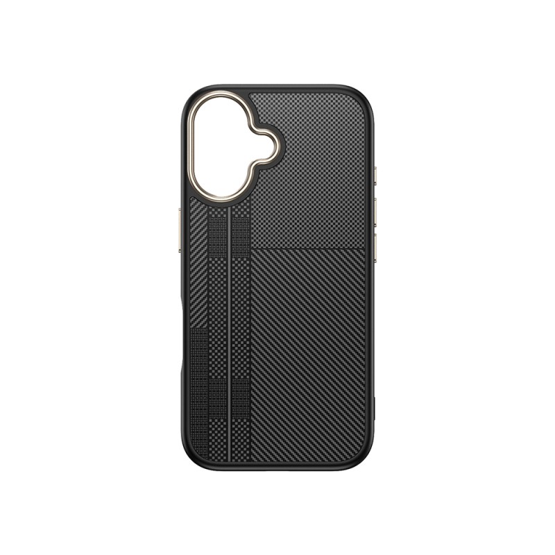 Apple iPhone 16 Plus Case Magsafe Charging Feature Carbon Fiber Look Zore Antina Cover - 14