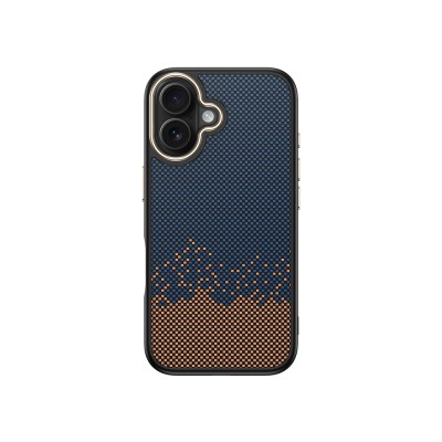 Apple iPhone 16 Plus Case Magsafe Charging Feature Carbon Fiber Look Zore Antina Cover - 5