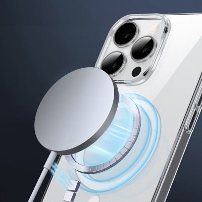 Apple iPhone 16 Plus Case Magsafe Charging Featured Wiwu YXK-207 Invisible Pro Hard PC Cover - 5