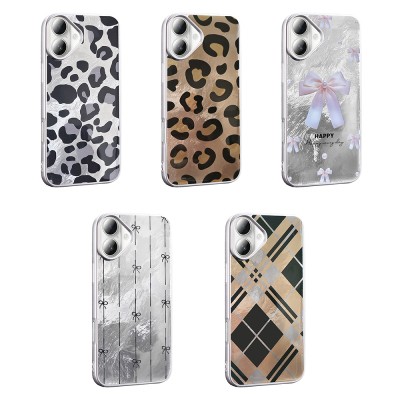 Apple iPhone 16 Plus Case Patterned Zore Mep Cover - 17