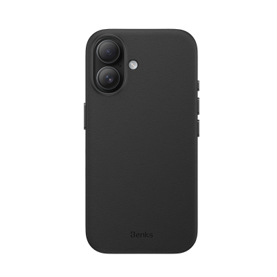 Apple iPhone 16 Plus Case Scratch Resistant Benks VitaPro Series PU Leather Cover with Magsafe Charging Feature - Benks