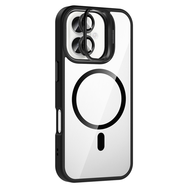 Apple iPhone 16 Plus Case Stand and Camera Lens Gift M-Safe Charging Feature Zore Etro Cover - 18