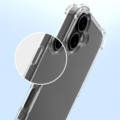 Apple iPhone 16 Plus Case Zore Nitro Anti Shock Silicone - 5