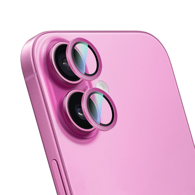Apple iPhone 16 Plus CaseWorld Alloy Series Oleophobic Anti-Reflective Camera Lens Protector - 20