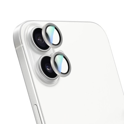 Apple iPhone 16 Plus CaseWorld Alloy Series Oleophobic Anti-Reflective Camera Lens Protector - 19