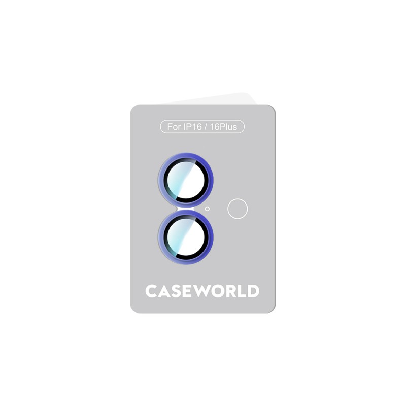Apple iPhone 16 Plus CaseWorld Alloy Serisi Oleofobik Anti Reflective Kamera Lens Koruyucu - 25