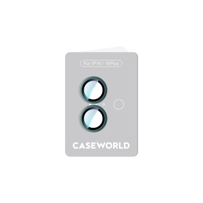 Apple iPhone 16 Plus CaseWorld Alloy Serisi Oleofobik Anti Reflective Kamera Lens Koruyucu - 23