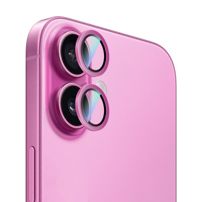 Apple iPhone 16 Plus CaseWorld Alloy Serisi Oleofobik Anti Reflective Kamera Lens Koruyucu - 14