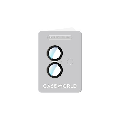 Apple iPhone 16 Plus CaseWorld Alloy Two-Color Serisi Lens Koruyucu - 22