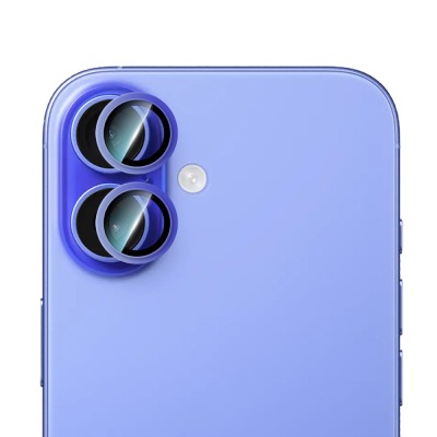 Apple iPhone 16 Plus CaseWorld Alloy Two-Color Serisi Lens Koruyucu - 8