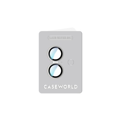 Apple iPhone 16 Plus CaseWorld Alloy Two-Color Serisi Lens Koruyucu - 26