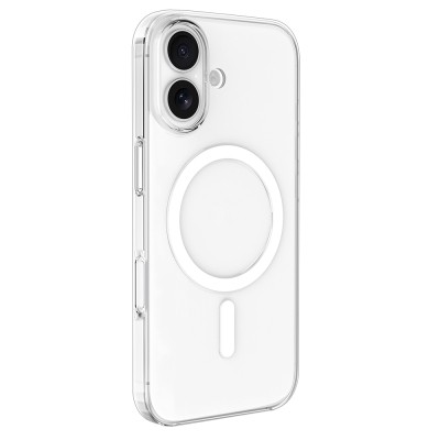 Apple iPhone 16 Plus Kılıf IC Çipli Zore Wireless Şarj Özellikli Şeffaf Orjin Kapak - 3