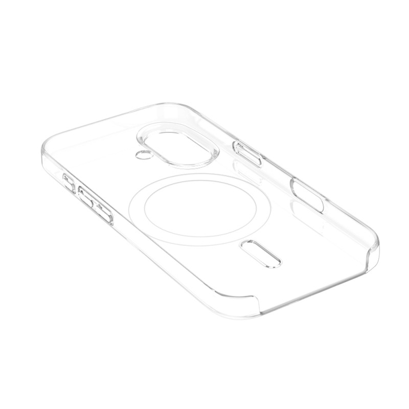 Apple iPhone 16 Plus Kılıf IC Çipli Zore Wireless Şarj Özellikli Şeffaf Orjin Kapak - 6